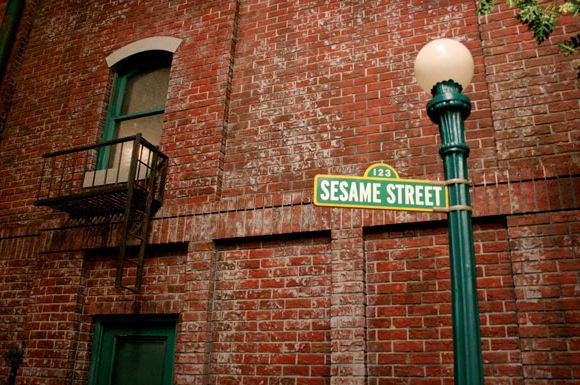 Sesame Street on screen does...not look like 63rd Street and Broadway?